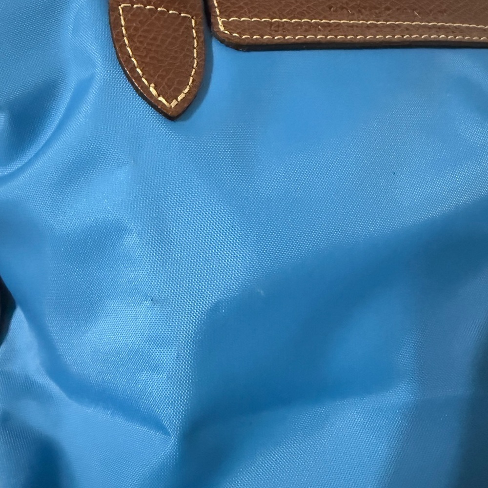 Longchamp Small Le Pliage Canvas Top Handle Bag. - Picture 8 of 12